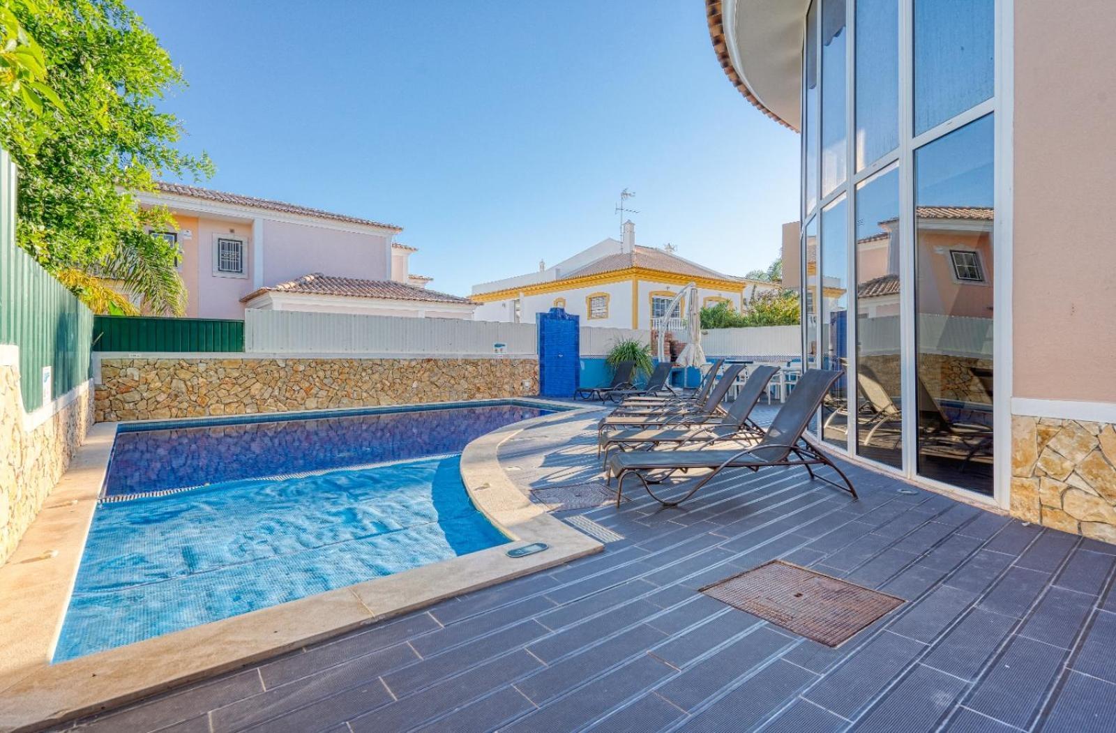 Full Private 300Sqm Villa Jacuzzi Heated Pool Ideal & Quiet Location Albufeira Zewnętrze zdjęcie